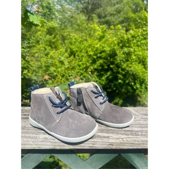 UGG Baby I kristjan Boot , Charcoal, Infant Sz 7 - Picture 1 of 10